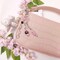 Y2K Aesthetic Keychains for Women Cute Flowers Star Cake Jellyfish Keychins Charms Kawaii Bag Purse Decor (Pink & Clear Bow)